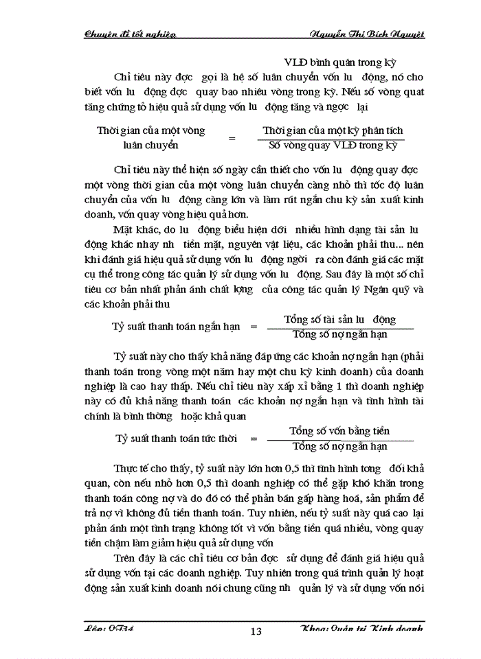 image for page Một số biện pháp nhằm nâng cao sử dụng vốn có hiệu quả tại Công ty cổ phần sản xuất và thương mại Tây Sơn