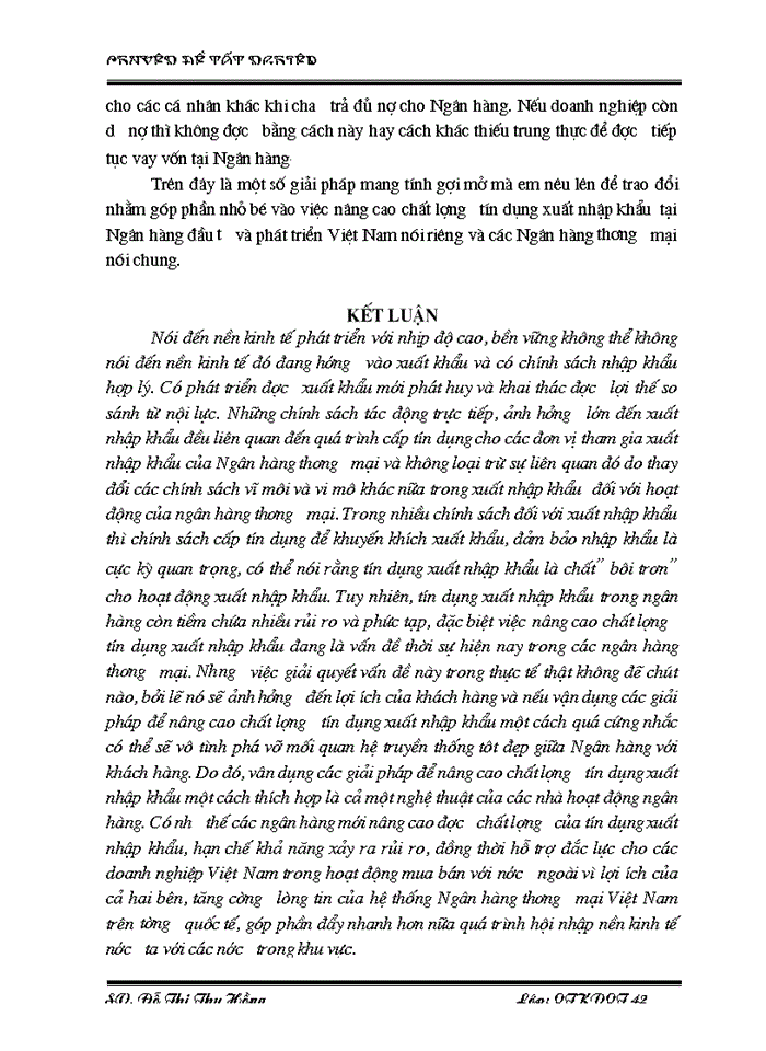 image for page Một số giải pháp chủ yếu nhằm nâng cao chất lượng hoạt động tín dụng xuất nhập khẩu tại Ngân hàng đầu tư và phát triển Việt Nam