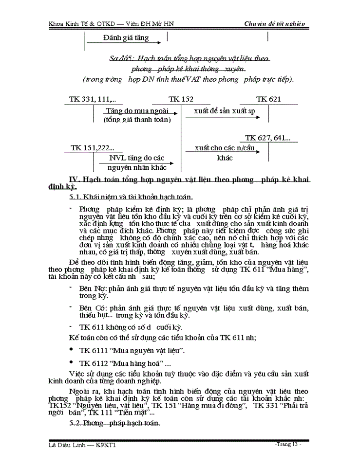 image for page Hoàn thiện công tác hạch toán kế toán nguyên vật liệu tại Công ty Bánh kẹo Hải Châu