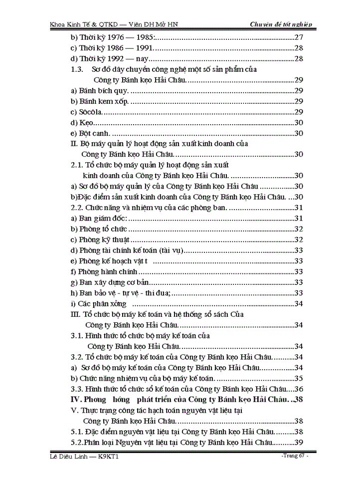 image for page Hoàn thiện công tác hạch toán kế toán nguyên vật liệu tại Công ty Bánh kẹo Hải Châu