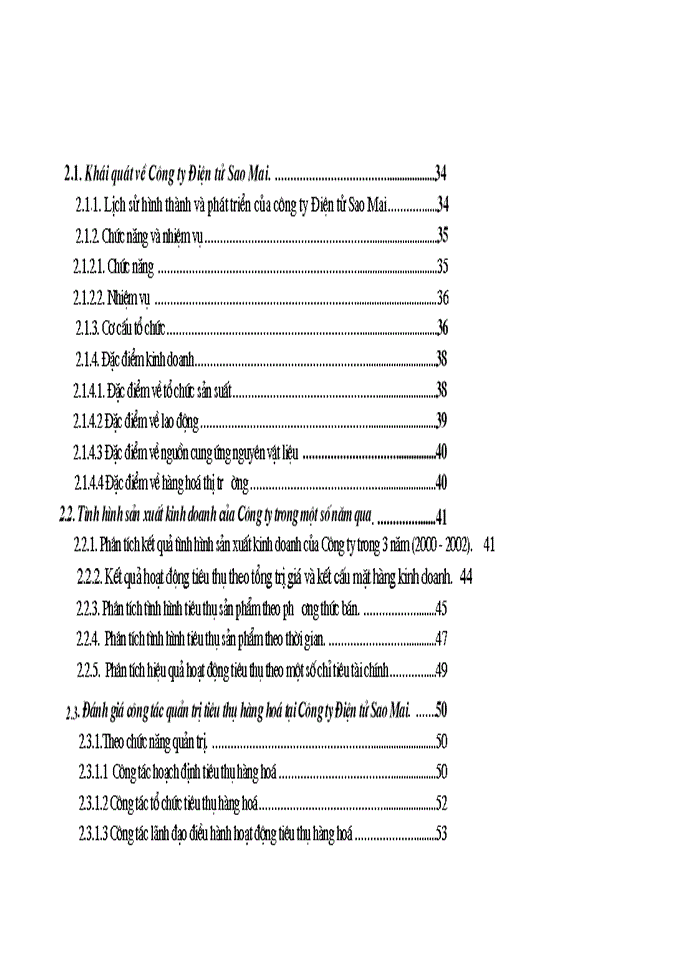 image for page Một số giải pháp nhằm nâng cao chất lượng công tác quản trị tiêu thụ hàng hóa tại Công ty Điện tử  Sao Mai.