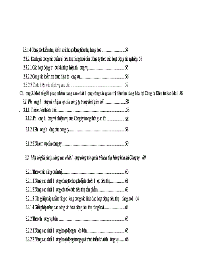 image for page Một số giải pháp nhằm nâng cao chất lượng công tác quản trị tiêu thụ hàng hóa tại Công ty Điện tử  Sao Mai.