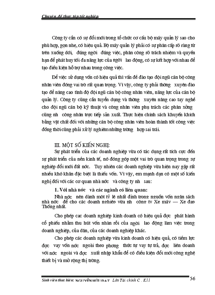 image for page ác Giải pháp nâng cao hiệu quả sử dụng vốn tại công ty Xe máy – xe đạp Thống nhất