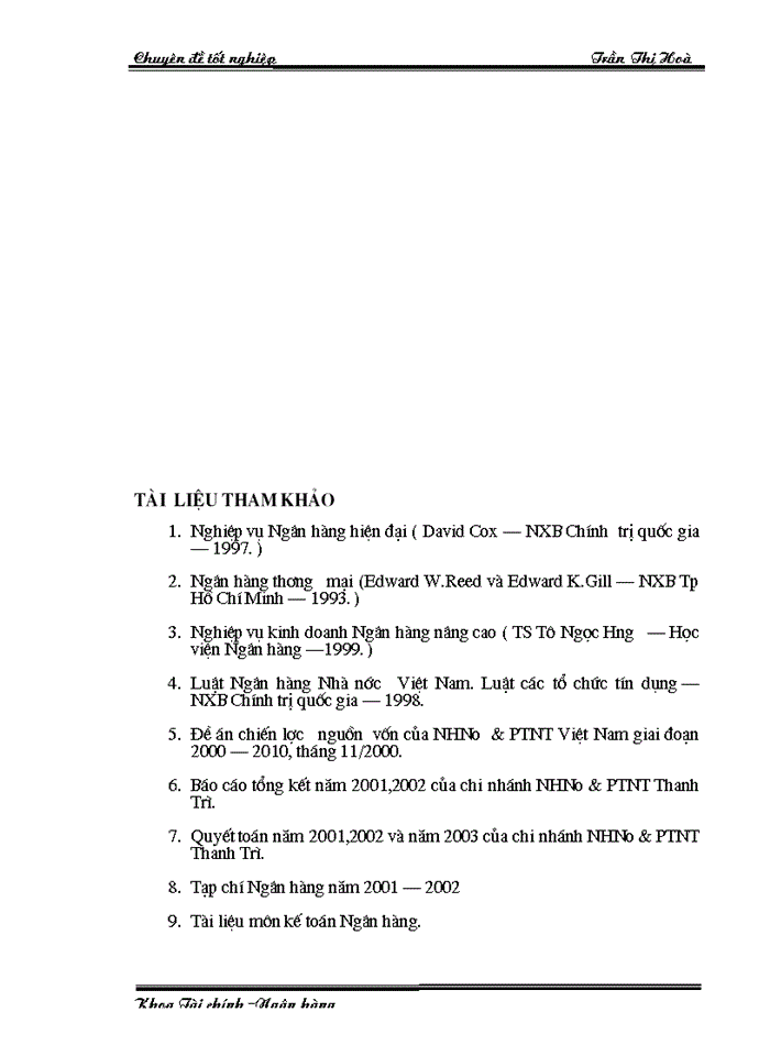 image for page Một số giải pháp mở rộng quy mô huy động vốn tại chi nhánh Ngân hàng nông nghiệp và phát triển nông thôn Thanh Trì