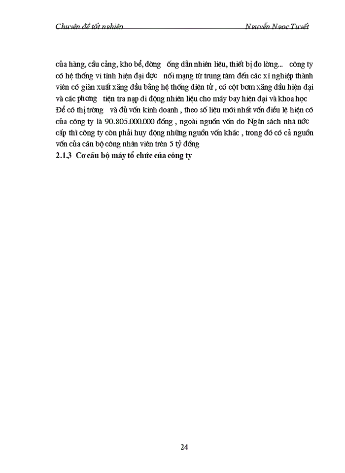 image for page Phương hướng hoàn thiện kế toán bán hàng và xác định kết quả kinh doanh ở công ty xăng dầu hàng không việt nam.