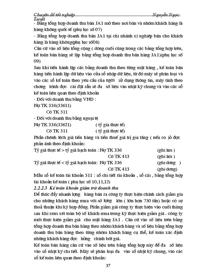 image for page Phương hướng hoàn thiện kế toán bán hàng và xác định kết quả kinh doanh ở công ty xăng dầu hàng không việt nam.