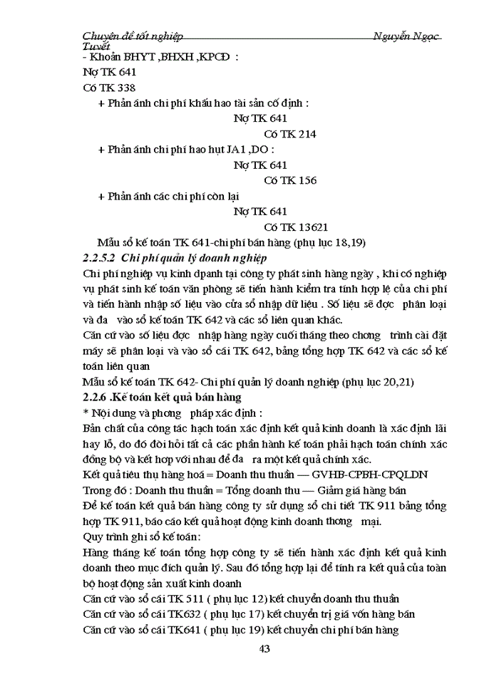 image for page Phương hướng hoàn thiện kế toán bán hàng và xác định kết quả kinh doanh ở công ty xăng dầu hàng không việt nam.