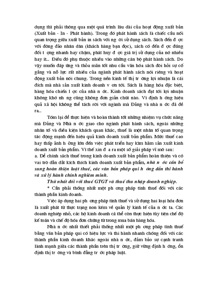 image for page Chính sách thuế đối với hoạt động kinh doanh xuất bản phẩm ở Việt Nam hiện nay