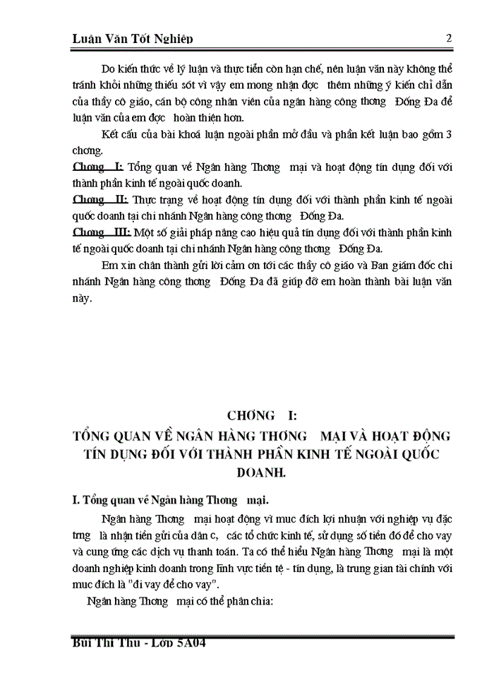 image for page Một số giải pháp nâng cao hiệu quả tín dụng đối với thành phần kinh tế ngoài quốc doanh tại chi nhánh Ngân hàng công thương Đống Đa