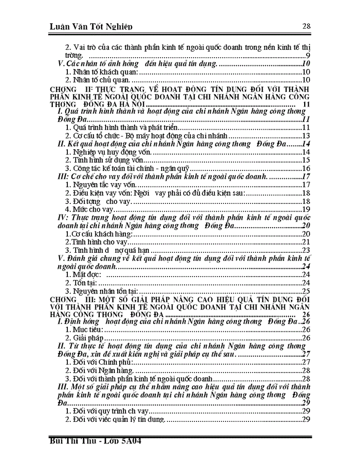image for page Một số giải pháp nâng cao hiệu quả tín dụng đối với thành phần kinh tế ngoài quốc doanh tại chi nhánh Ngân hàng công thương Đống Đa