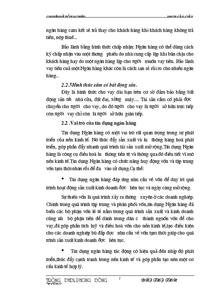 image for page Một số giải pháp mở rộng và nâng cao chất lượng tín dụng trung dài hạn tại NHCT Cầu Giấy