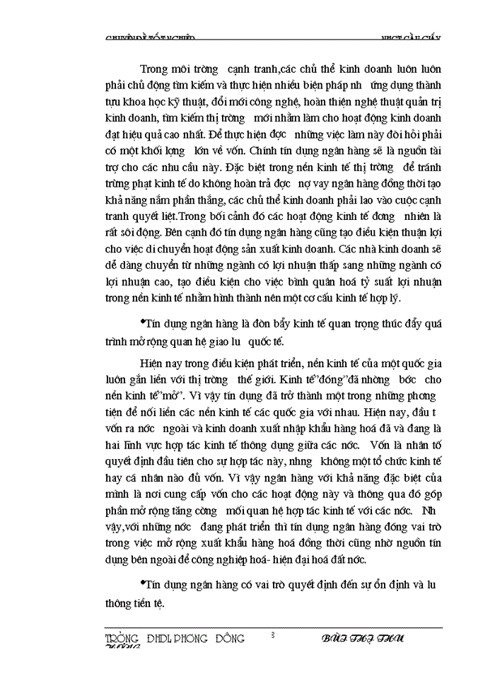 image for page Một số giải pháp mở rộng và nâng cao chất lượng tín dụng trung dài hạn tại NHCT Cầu Giấy