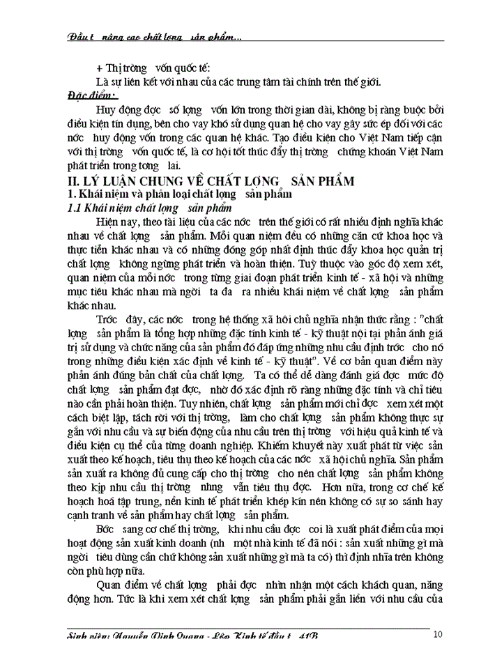 image for page Giải pháp về công tác nghiên cứu thị trường để định hướng cho chất lượng sản phẩm