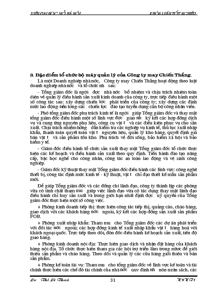 image for page Hoàn thiện kế toán chi phí sản xuất và tính giá thành sản phẩm tại Công ty may Chiến Thắng