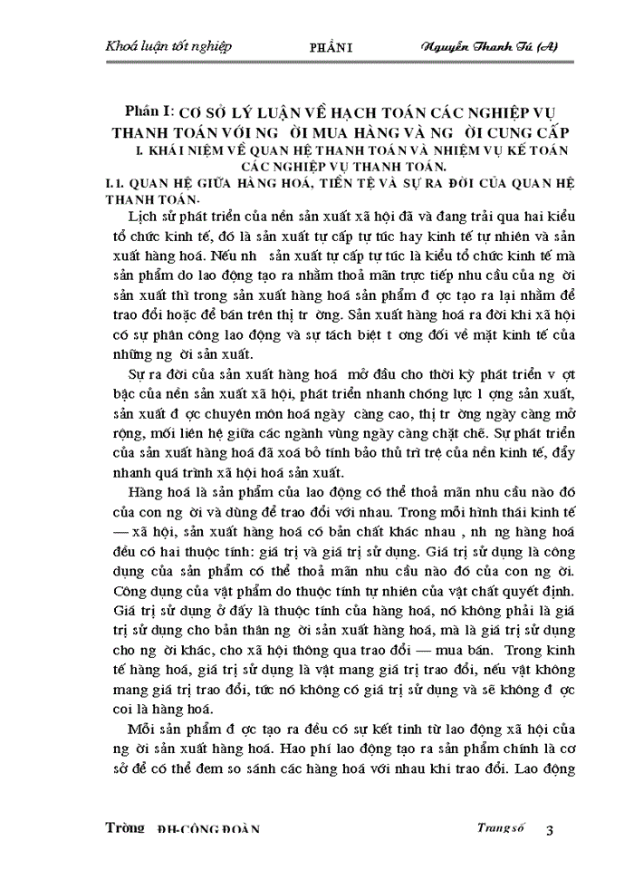 image for page Hoàn thiện công tác kế toán các nghiệp vụ thanh toán với người mua hàng và người cung cấp tại Công ty Dệt vải Công nghiệp Hà Nội