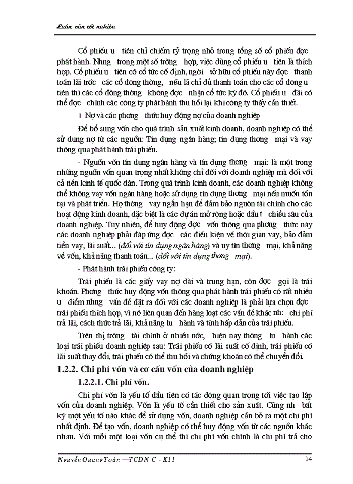 image for page Giải pháp nâng cao hiệu quả sử dụng vốn tại công ty cổ phần vật liệu xây dựng Thái Bình