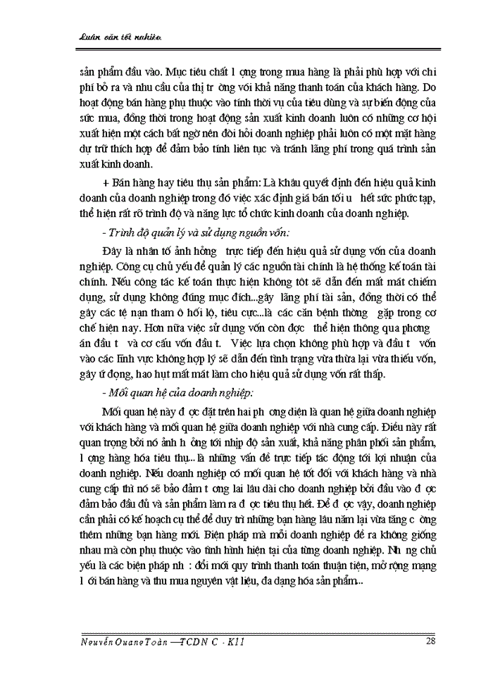 image for page Giải pháp nâng cao hiệu quả sử dụng vốn tại công ty cổ phần vật liệu xây dựng Thái Bình