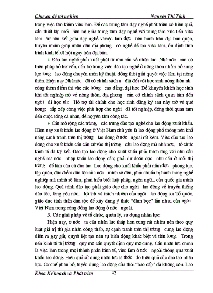 image for page Phương hướng, giải pháp phát triển nguồn nhân lực trong quá trình phát triển kinh tế của Việt nam