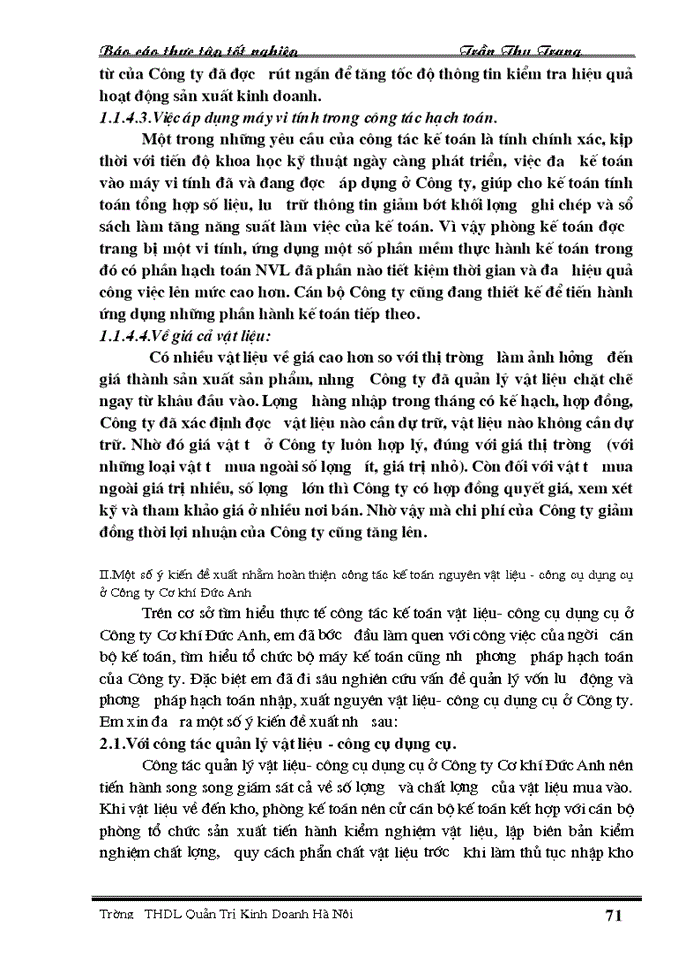 image for page Hạch toán kế toán NVL và CCDC tại Công ty Cơ khí Đức Anh" để viết chuyên đề thực tập tốt nghiệp.