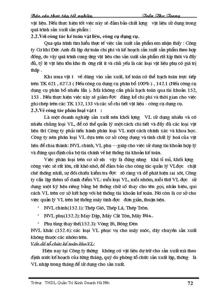 image for page Hạch toán kế toán NVL và CCDC tại Công ty Cơ khí Đức Anh" để viết chuyên đề thực tập tốt nghiệp.