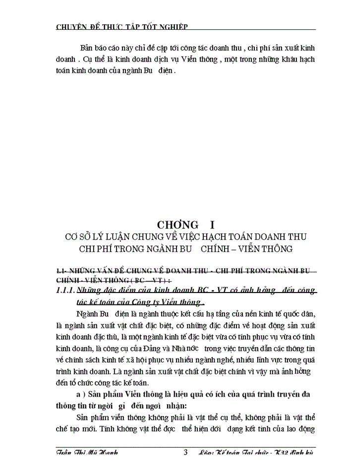 image for page Giải pháp nâng cao chất lượng công tác hạch toán kế toán doanh thu và chi phí tại Công ty viễn thông - Bưu điện tỉnh Lào Cai .