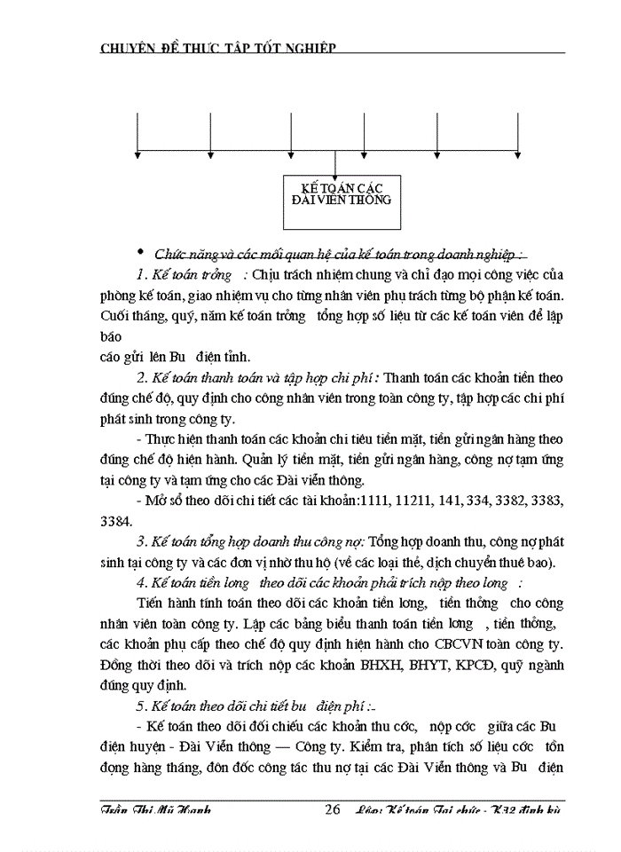image for page Giải pháp nâng cao chất lượng công tác hạch toán kế toán doanh thu và chi phí tại Công ty viễn thông - Bưu điện tỉnh Lào Cai .