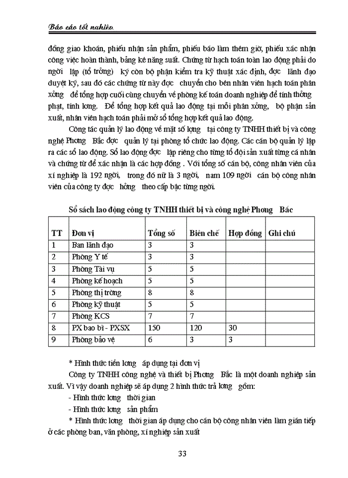 image for page Kế toán tiền lương và các khoản trích theo lương “ tại: CÔNG TY TNHH THIẾT BỊ & CÔNG NGHỆ PHƯƠNG BẮC