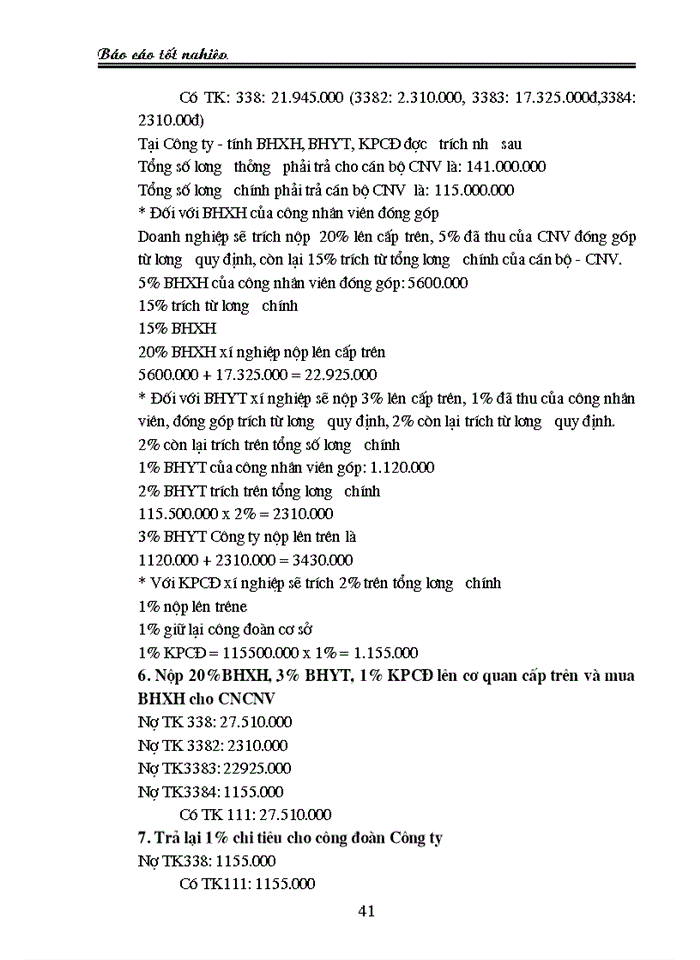 image for page Kế toán tiền lương và các khoản trích theo lương “ tại: CÔNG TY TNHH THIẾT BỊ & CÔNG NGHỆ PHƯƠNG BẮC