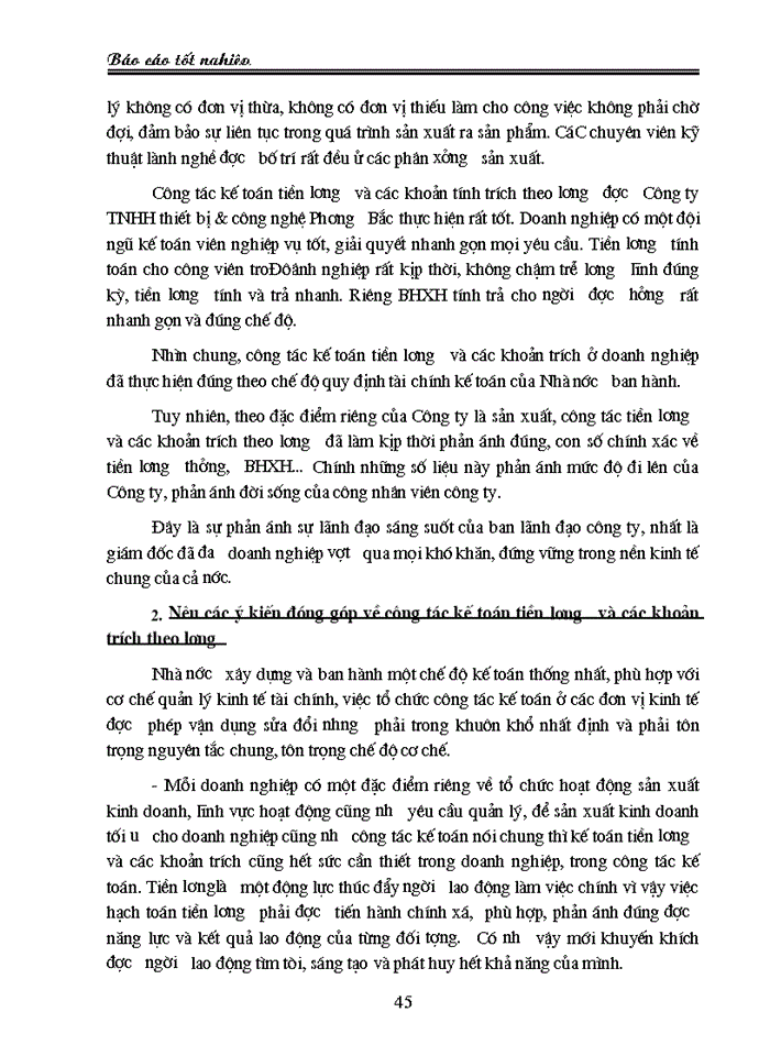 image for page Kế toán tiền lương và các khoản trích theo lương “ tại: CÔNG TY TNHH THIẾT BỊ & CÔNG NGHỆ PHƯƠNG BẮC