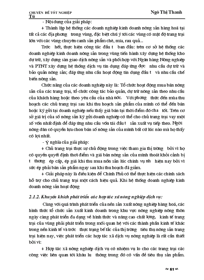 image for page Giải pháp phát triển thị trường tiêu thụ nhằm phát triển kinh tế trang trại ở vùng trung du miền núi Bắc Bộ