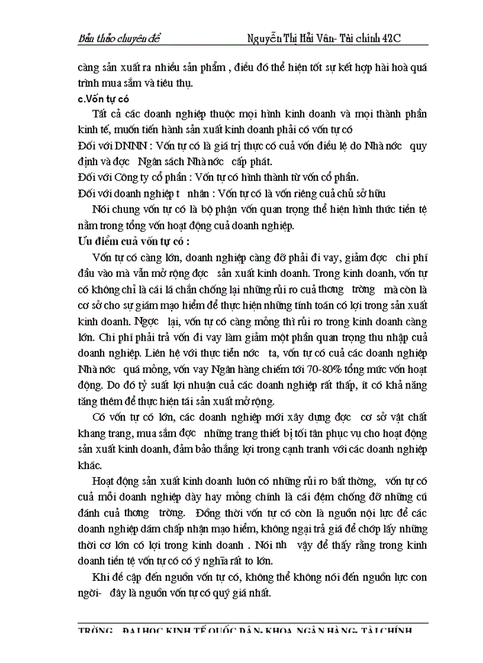 image for page Một số biện pháp nâng cao hiệu quả sử dụng vốn tại Công ty xuất nhập khẩu thuỷ sản Hà Nội