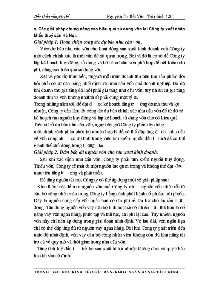 image for page Một số biện pháp nâng cao hiệu quả sử dụng vốn tại Công ty xuất nhập khẩu thuỷ sản Hà Nội