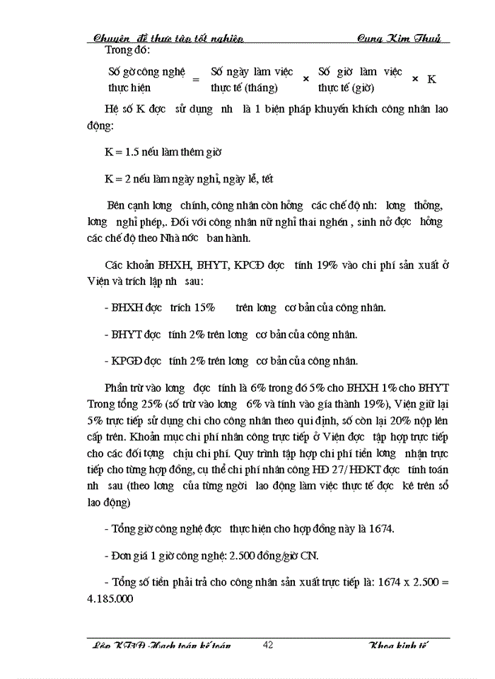 image for page Tổ chức công tác hạch toán chi phí sản xuất và tính giá thành sản phẩm