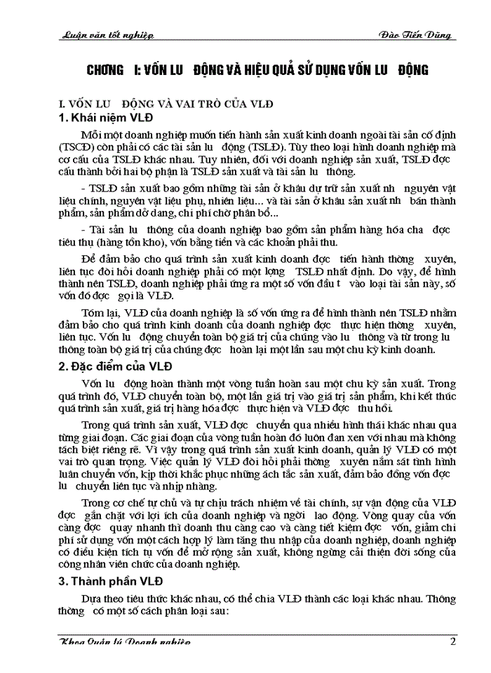 image for page Nâng cao hiệu quả sử dụng vốn lưu động tại Công ty Cổ phần Thiết bị Thương mại