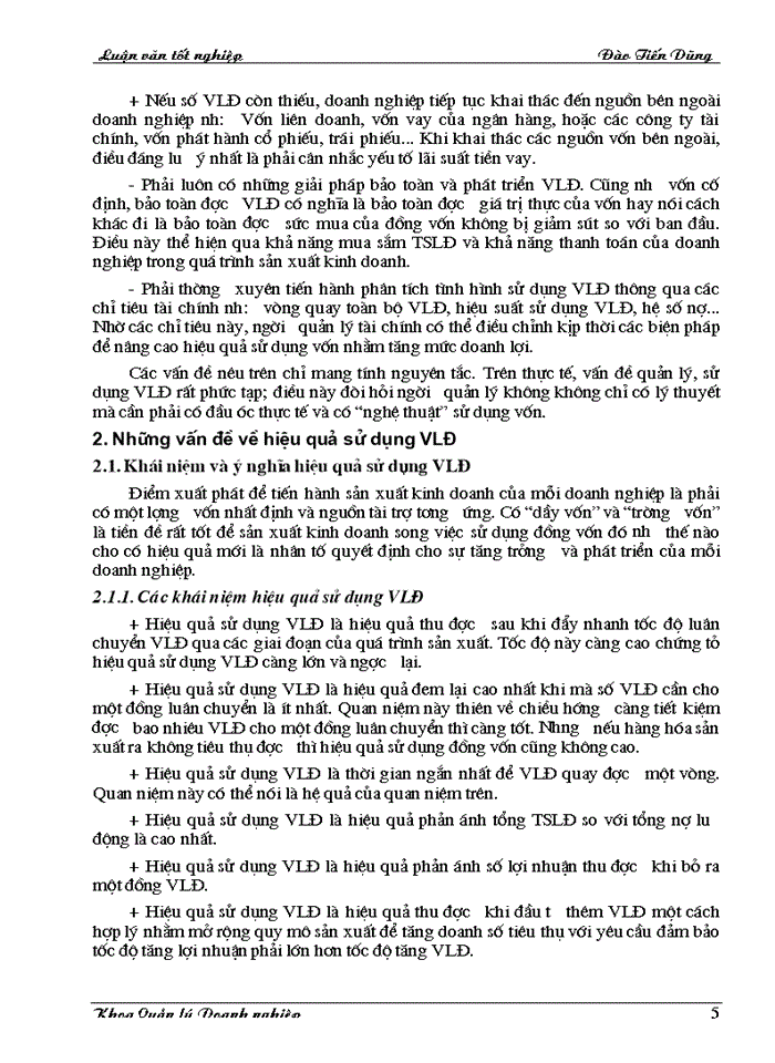 image for page Nâng cao hiệu quả sử dụng vốn lưu động tại Công ty Cổ phần Thiết bị Thương mại