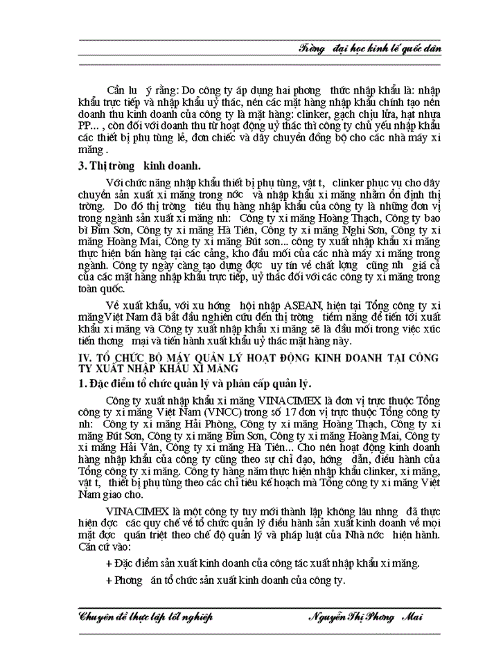 image for page Hoàn thiện kế toán lưu chuyển hàng hoá nhập khẩu tại công ty xuất nhập khẩu xi măng (VINACIMEX)