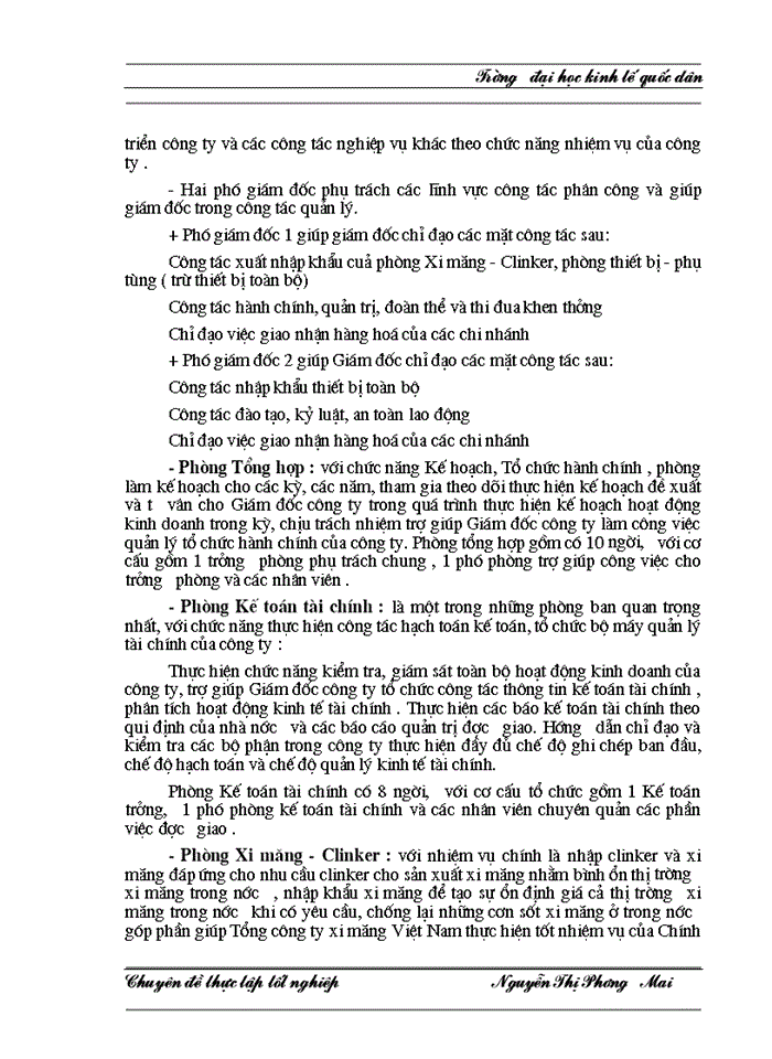 image for page Hoàn thiện kế toán lưu chuyển hàng hoá nhập khẩu tại công ty xuất nhập khẩu xi măng (VINACIMEX)