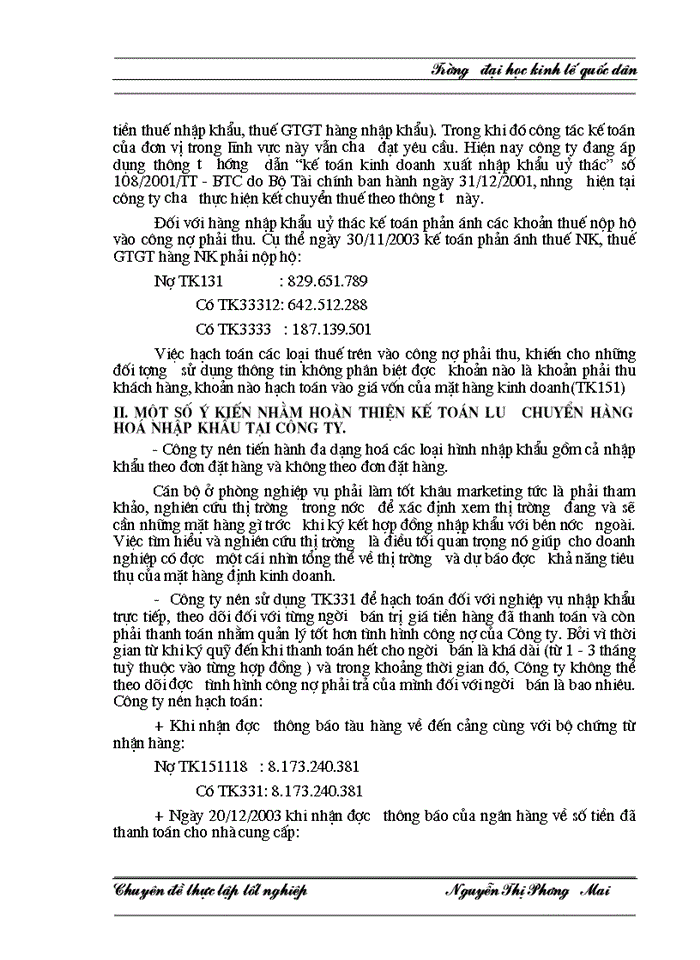 image for page Hoàn thiện kế toán lưu chuyển hàng hoá nhập khẩu tại công ty xuất nhập khẩu xi măng (VINACIMEX)