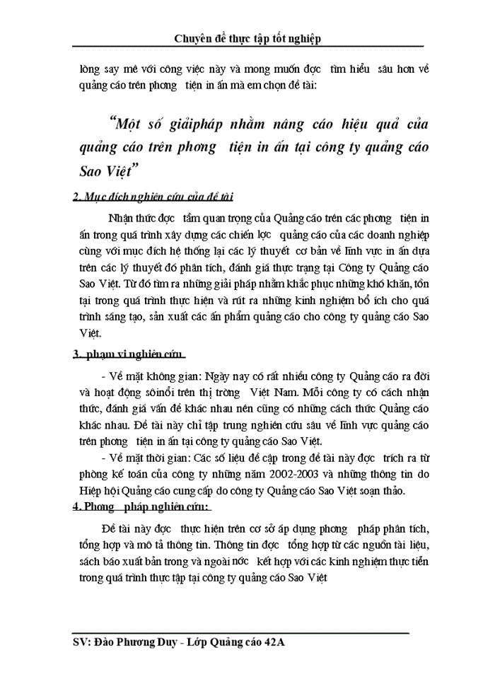 image for page Một số giảipháp nhằm nâng cáo hiệu quả của quảng cáo trên phương tiện in ấn tại công ty quảng cáo Sao Việt