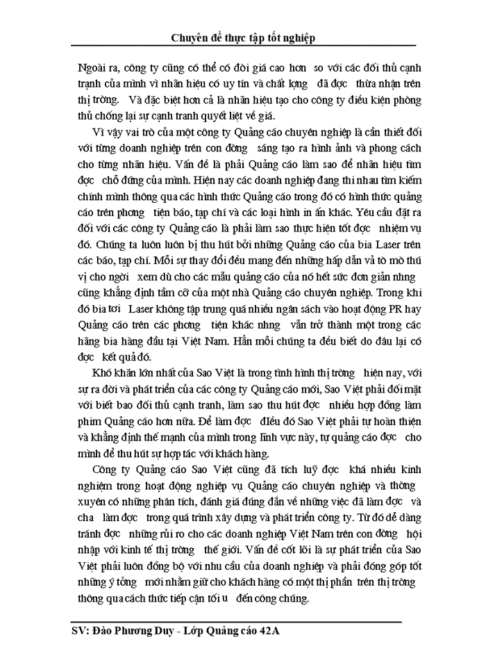 image for page Một số giảipháp nhằm nâng cáo hiệu quả của quảng cáo trên phương tiện in ấn tại công ty quảng cáo Sao Việt