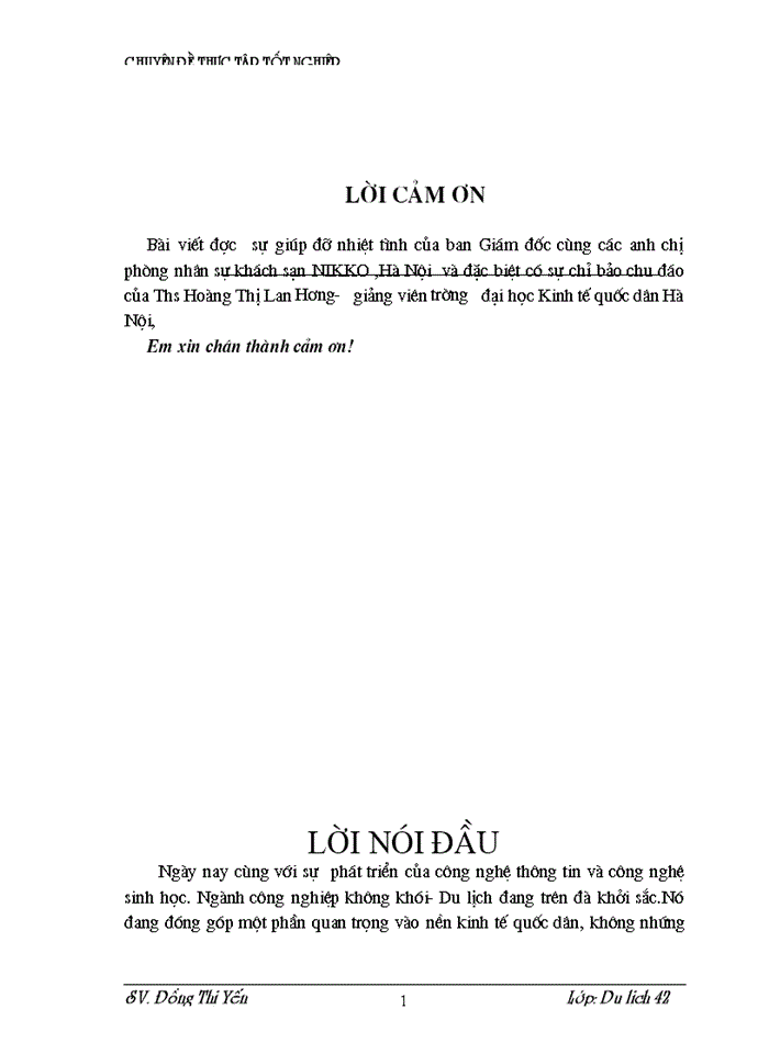image for page Thực trạng và một số kiến nghị nhằm hoàn thiện công tác quản lý nhân lực với mục tiêu tạo động lực làm việc cho ngưòi lao động tại khách sạn NIKKO Hà Nội