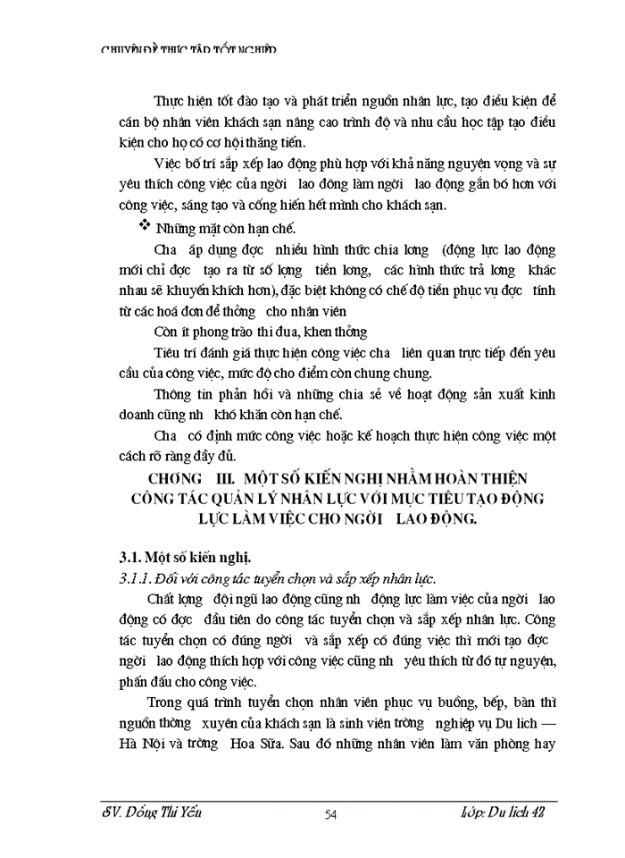 image for page Thực trạng và một số kiến nghị nhằm hoàn thiện công tác quản lý nhân lực với mục tiêu tạo động lực làm việc cho ngưòi lao động tại khách sạn NIKKO Hà Nội