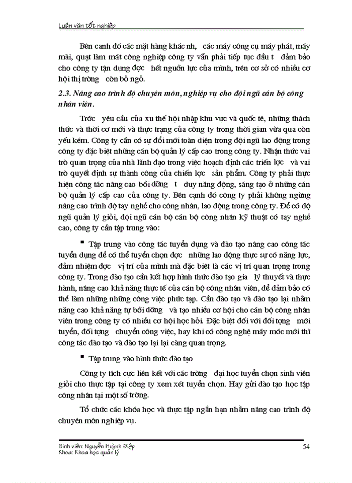 image for page Một số giải pháp quản lý nhằm hoàn thiện việc xây dựng chiến lược sản phẩm của Công ty TNHH chế tạo máy điện Việt Nam_Hungari