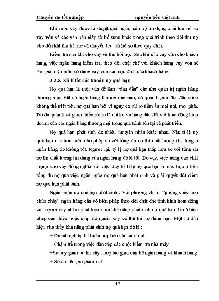 image for page Giải pháp nâng cao chất lượng tín dụng tại Ngân Hàng TMCP Việt á