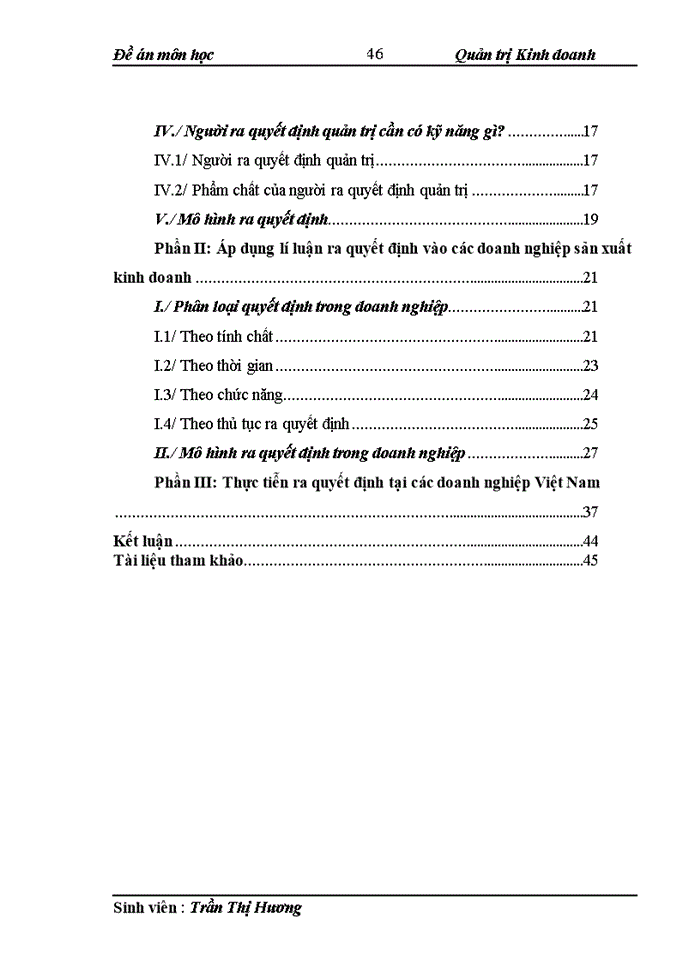 image for page Kỹ năng ra quyết định trong doanh nghiệp