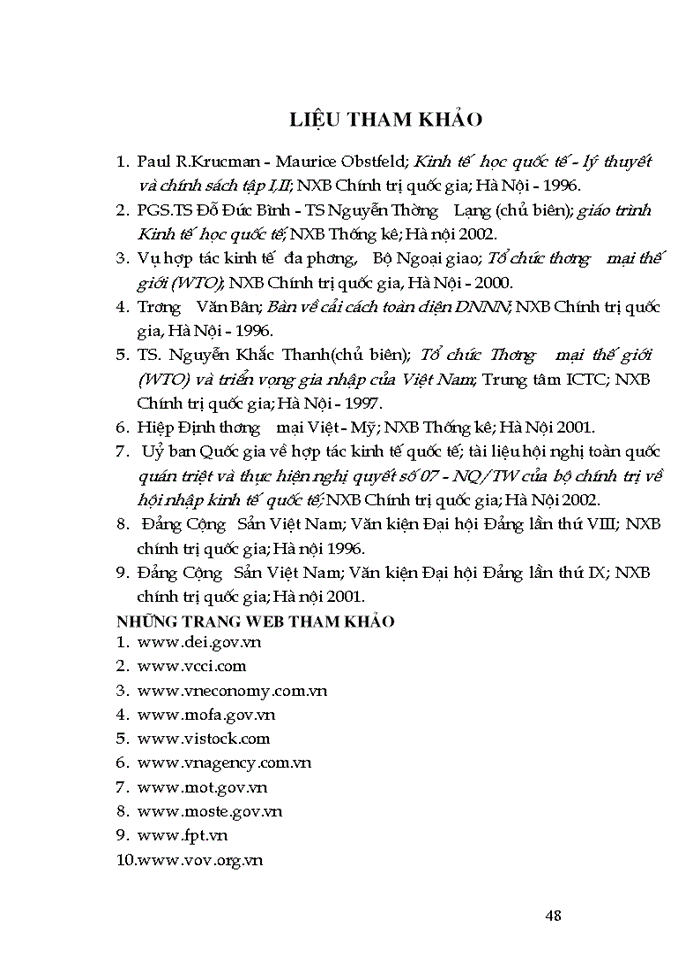 image for page Tổ chức thương mại thế giới  WTO và các giải pháp đẩy nhanh tiến trình gia nhập của Việt Nam