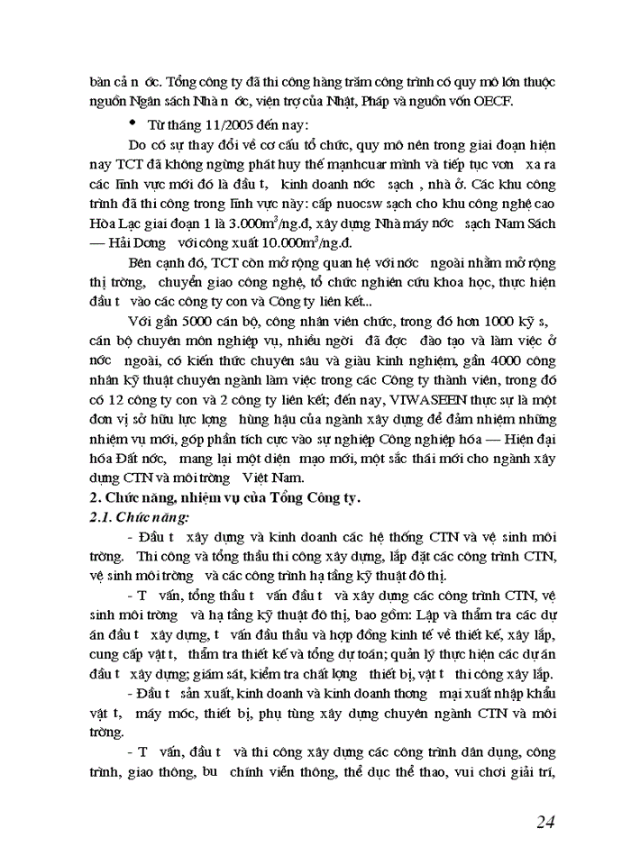 image for page Hoàn thiện hoạt động nhập khẩu máy móc thiết bị tại Tổng công ty đầu tư xây dựng cấp thoát nước và môi trường Việt Nam