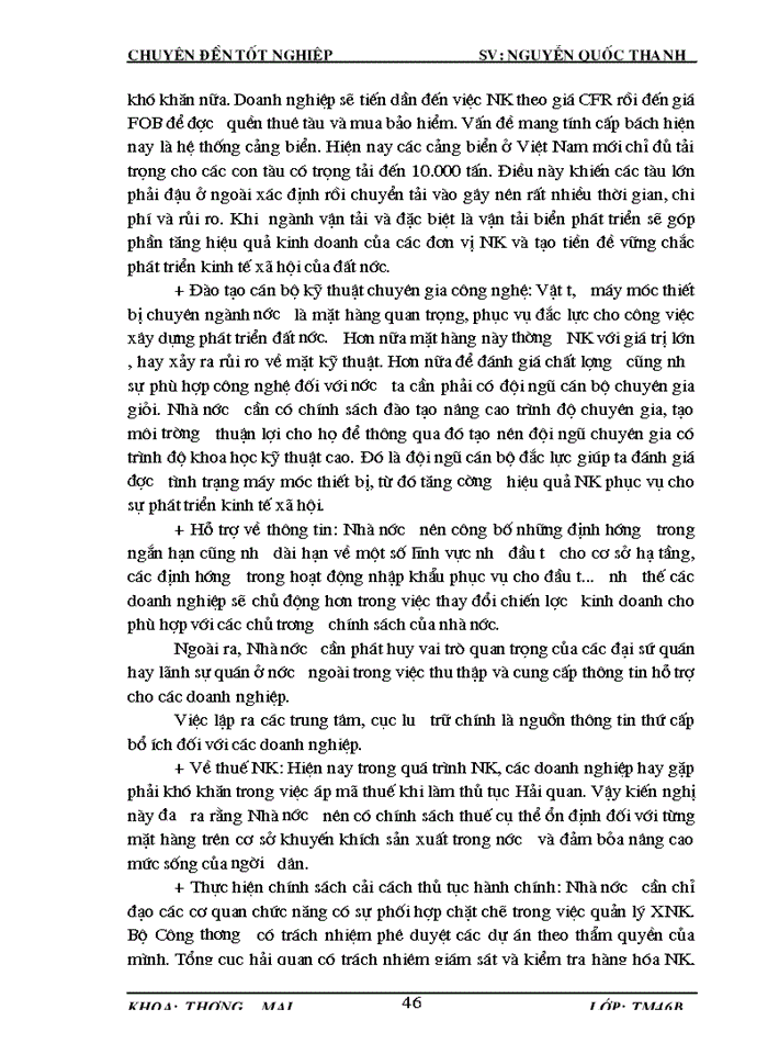 image for page Hoàn thiện hoạt động nhập khẩu máy móc thiết bị tại Tổng công ty đầu tư xây dựng cấp thoát nước và môi trường Việt Nam