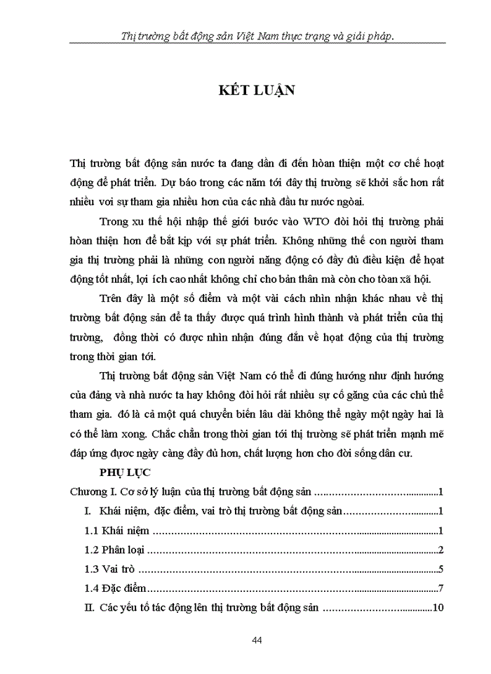 image for page Giải pháp phát triển thị trường bất động sản .