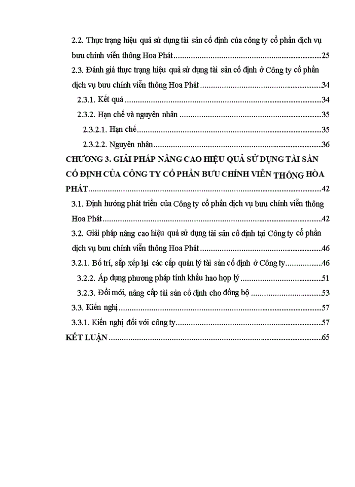 image for page Nâng cao hiệu quả sử dụng tài sản cố định tại Công ty Cổ phần dịch vụ bưu chính viễn thông Hoa Phát